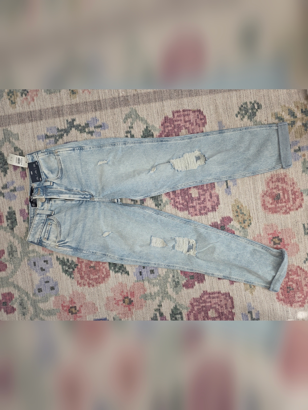 Hollister Distressed Mom Jeans - Picture 3 of 3